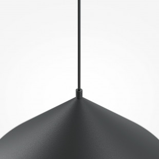Lampa wisząca stożek czarna Maytoni - Basic Colors 35cm