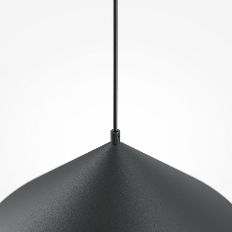Lampa wisząca stożek czarna Maytoni - Basic Colors 35cm