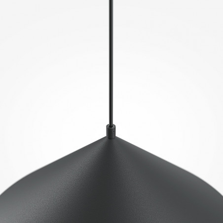 Lampa wisząca stożek czarna Maytoni - Basic Colors 35cm