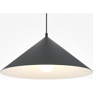 Lampa wisząca stożek czarna Maytoni - Basic Colors 35cm