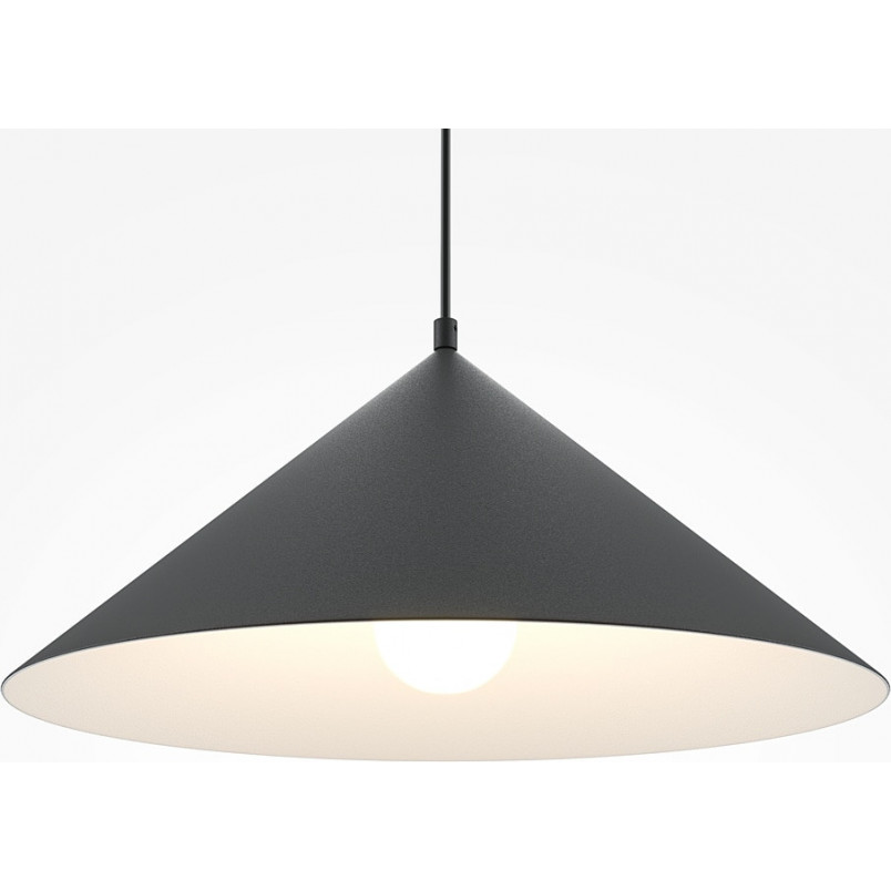 Lampa wisząca stożek czarna Maytoni - Basic Colors 35cm
