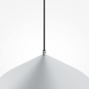 Lampa wisząca szara stożek Basic Maytoni - Elegancki design