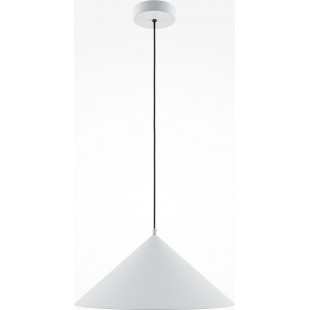 Lampa wisząca stożek biała Maytoni - E27 | Sklep z lampami