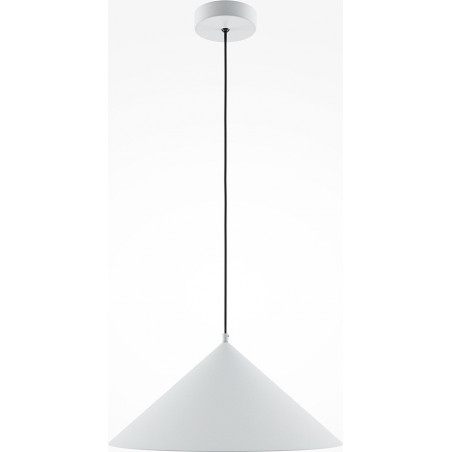 Lampa wisząca stożek biała Maytoni - E27 | Sklep z lampami