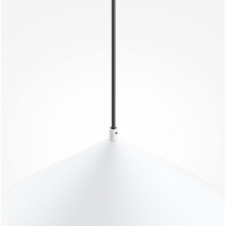 Lampa wisząca stożek biała Maytoni - E27 | Sklep z lampami