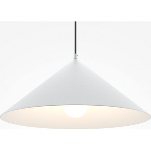 Lampa wisząca stożek biała Maytoni - E27 | Sklep z lampami