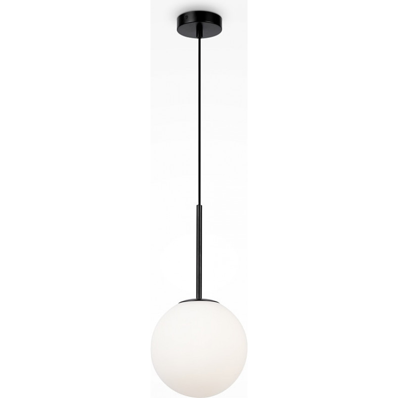 Lampa wisząca Basic Form Maytoni: Biała kula szklana 20cm