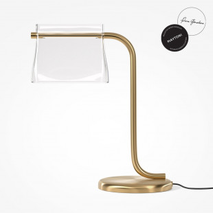Lampa stołowa szklana Maytoni Cabaret LED - Elegancki design