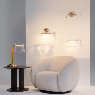 Kinkiet wiszący szklany Maytoni Cabaret LED - Elegancki design