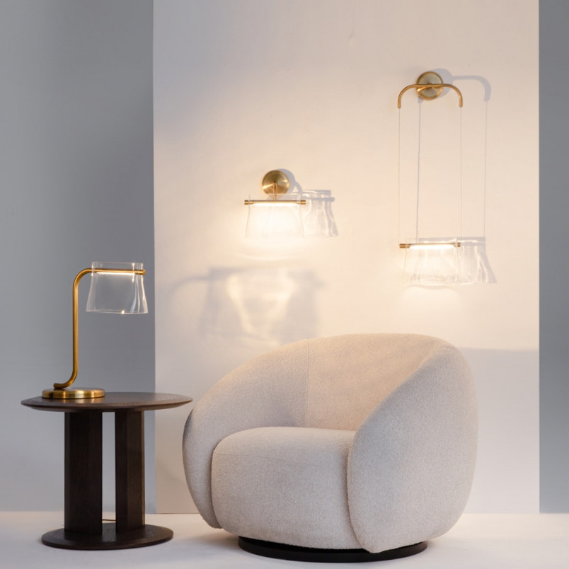 Kinkiet wiszący szklany Maytoni Cabaret LED - Elegancki design
