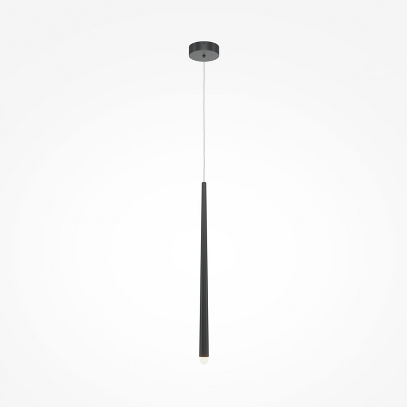 Lampa wisząca Cascade LED czarna Maytoni | Nowoczesny design