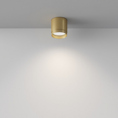 Lampa spot tuba Polar Maytoni - Matowe złoto | Sklep z oświetleniem