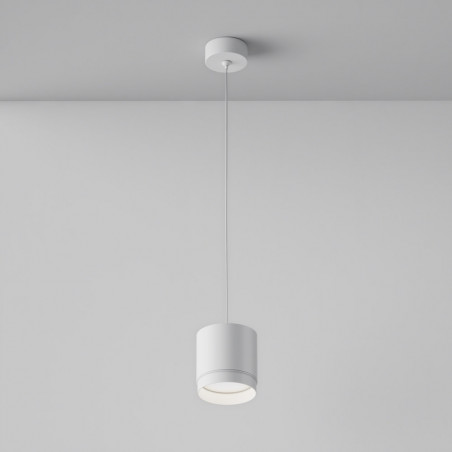Lampa wisząca tuba biała Maytoni Polar - Odkryj minimalizm!