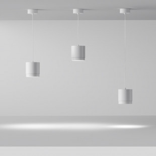 Lampa wisząca tuba biała Maytoni Polar - Odkryj minimalizm!