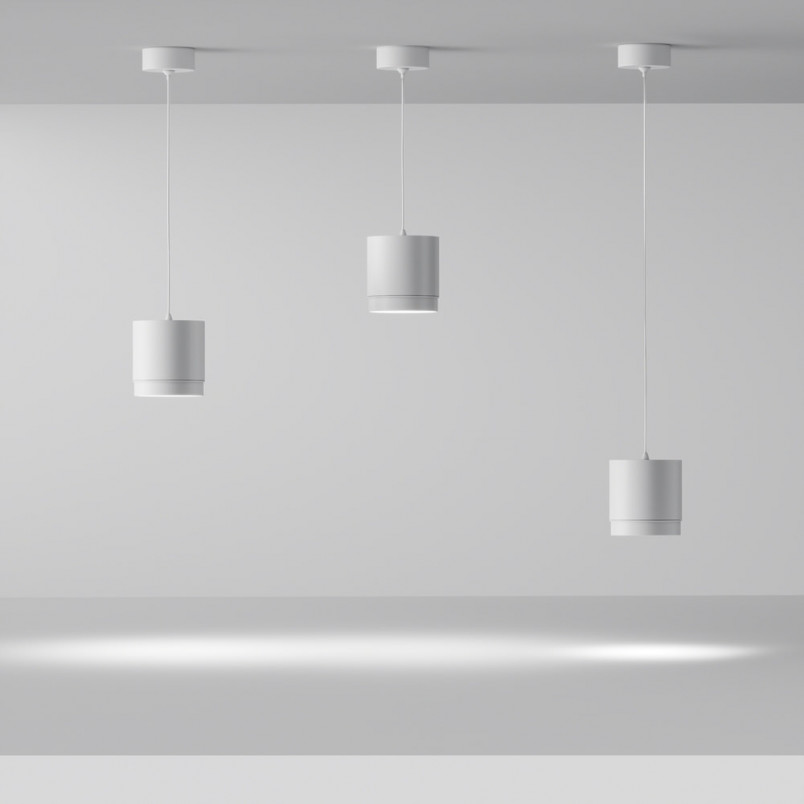 Lampa wisząca tuba biała Maytoni Polar - Odkryj minimalizm!