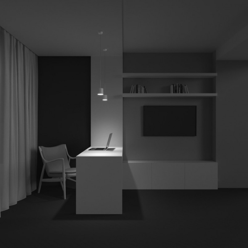 Lampa wisząca tuba biała Maytoni Polar - Odkryj minimalizm!