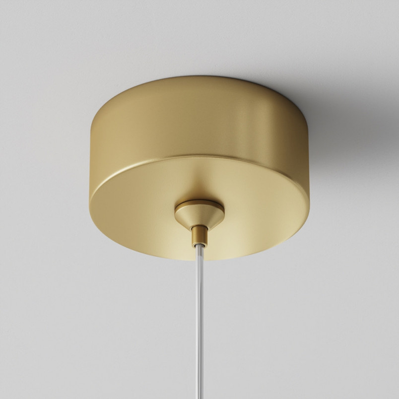 Lampa wisząca tuba Polar - Maytoni | Złote wykończenie