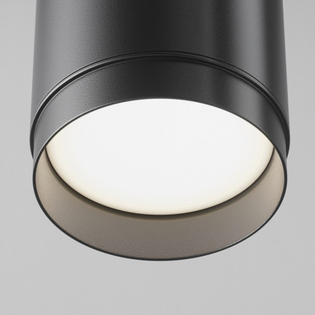 Lampa wisząca tuba czarna Maytoni Polar | Sklep z lampami