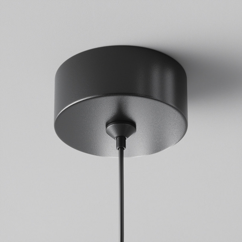 Lampa wisząca tuba czarna Maytoni Polar | Sklep z lampami