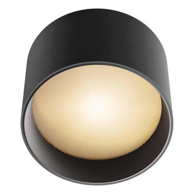 Lampa natynkowa Vega LED Maytoni - czarna, 9cm - Sklep z lampami