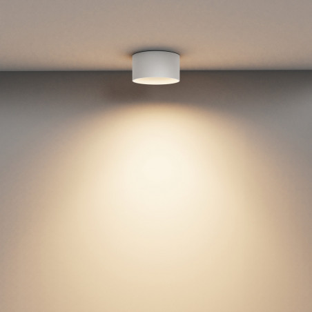 Lampa natynkowa Vega LED biała Maytoni - 14cm | Sklep