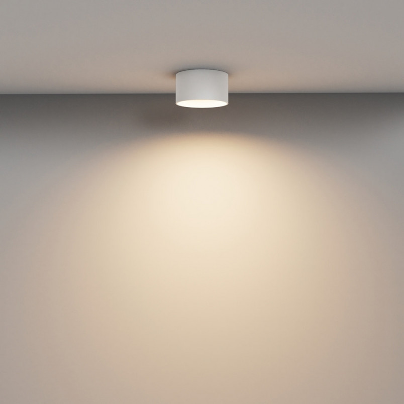 Lampa Vega LED Maytoni - Biała, Natynkowa | Sklep z Oświetleniem