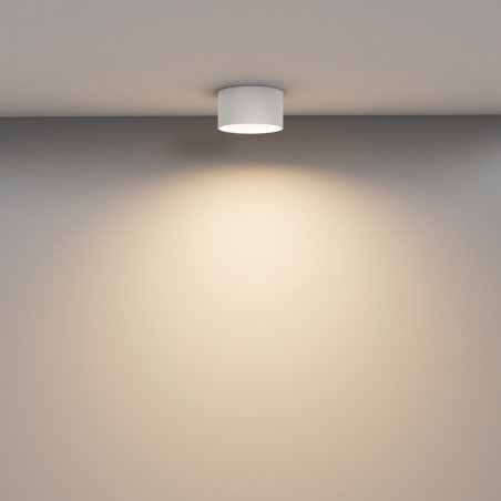 Lampa Vega LED Maytoni - Biała, Natynkowa | Sklep z Oświetleniem