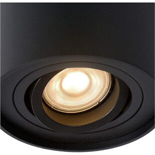 Lampa Tube Lucide: Elegancki spot czarny GU10 - Kup teraz!