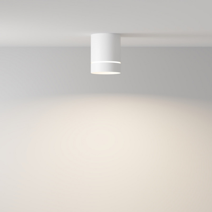 Lampa natynkowa LED Orlo biała Maytoni | Nowoczesny design