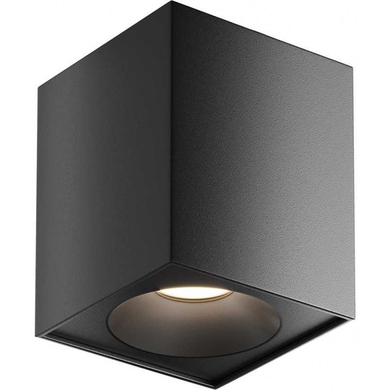 Lampa spot do łazienki Zoom GU10 czarna Maytoni | Downlight IP65