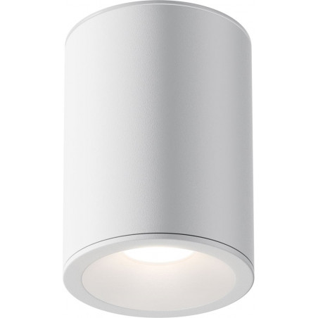 Lampa spot tuba biała Maytoni Zoom GU10 | Downlight łazienkowy