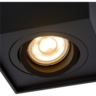 Lampa Spot Tube Czarna Lucide | Nowoczesny Design
