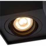 Lampa Spot Tube Czarna Lucide | Nowoczesny Design