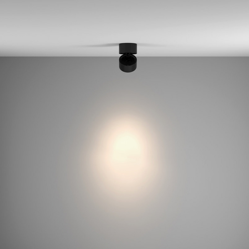 Lampa Spot Yin LED Maytoni | Czarna, Regulowana, 4000K