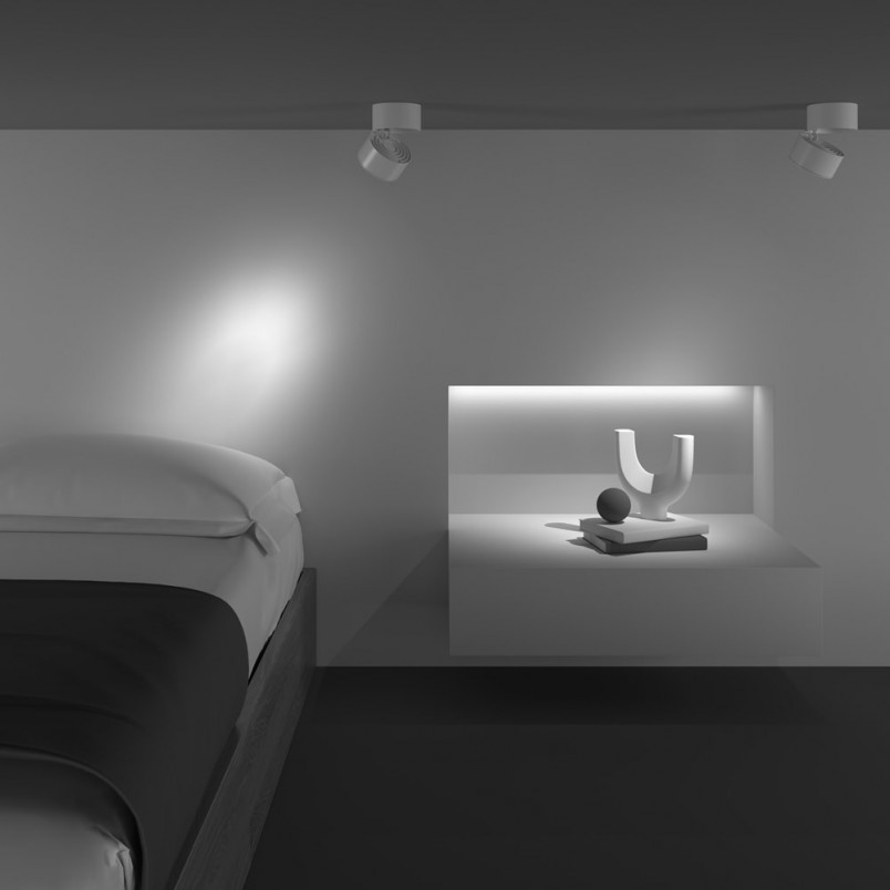 Lampa spot LED Yin Maytoni - Regulowana, Ściemnialna | Światło Neutralne