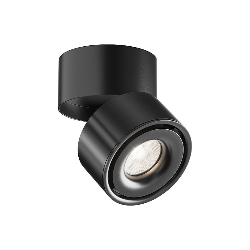Lampa spot LED Yin Maytoni | Regulowana, Ściemnialna, Czarna