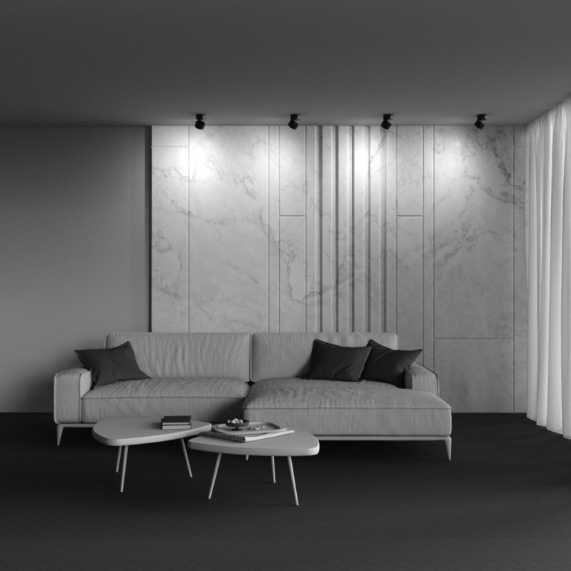 Reflektor LED Maytoni Onda: Oszczędność i Design