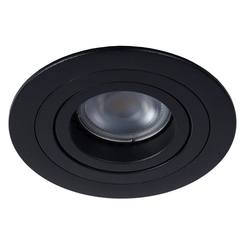 Lampa spot Tube czarna Lucide - Nowoczesne oświetlenie