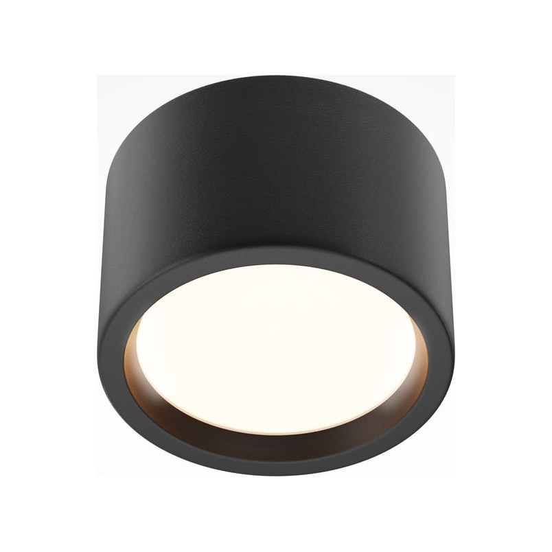 Lampa spot do łazienki Hydra LED Maytoni | Czarna, IP44