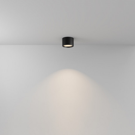 Lampa spot do łazienki Hydra LED Maytoni | Czarna, IP44