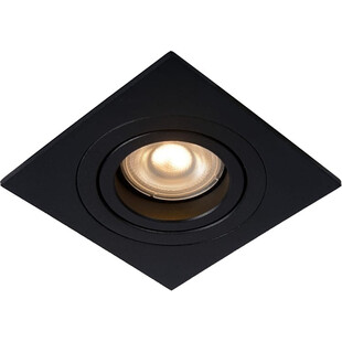 Lampa spot Tube kwadratowa czarna Lucide | Nowoczesne oświetlenie