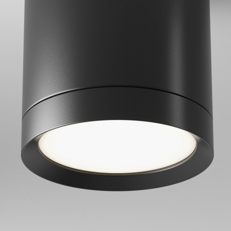 Lampa spot Hoop Maytoni - nowoczesny design, czarny metal | Sklep z oświetleniem
