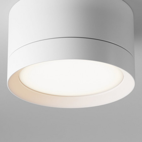 Lampa spot Hoop Maytoni | Biała, okrągła, GX53 - Sklep z lampami