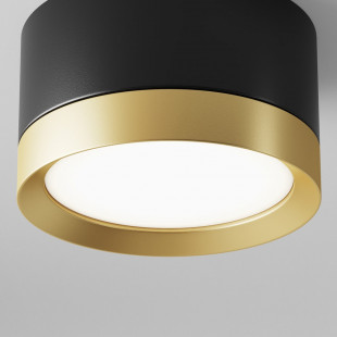 Lampa Hoop Maytoni - Czarno-złota | Nowoczesny design