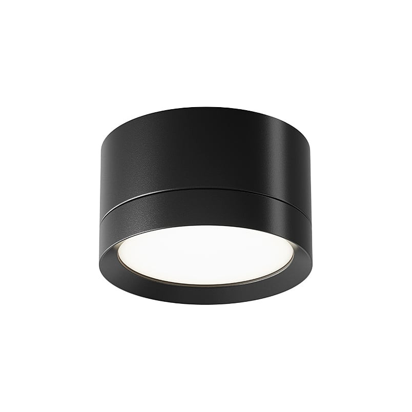 Lampa Hoop Maytoni - Spot okrągły, czarny - Sklep z oświetleniem