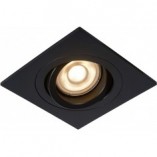 Lampa spot Tube kwadratowa czarna Lucide | Nowoczesne oświetlenie