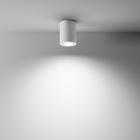 Lampa spot tuba Atom biała Maytoni - nowoczesne oświetlenie