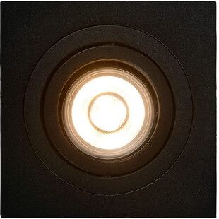 Lampa spot Tube kwadratowa czarna Lucide | Nowoczesne oświetlenie