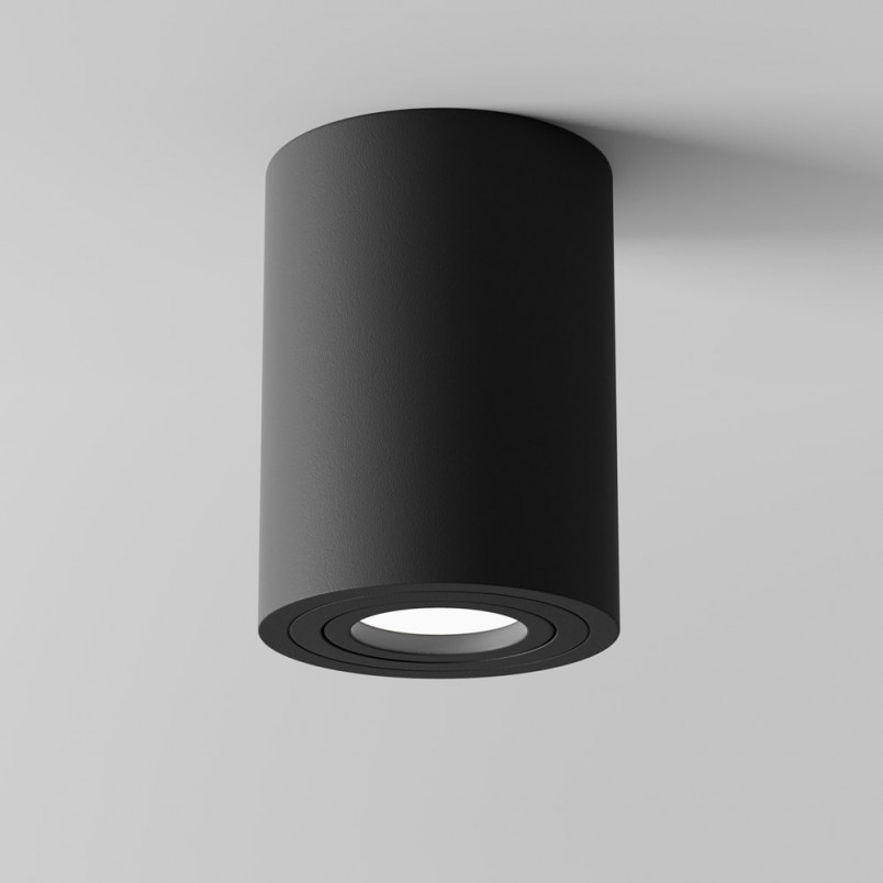 Lampa spot tuba Atom czarna Maytoni | Nowoczesne oświetlenie