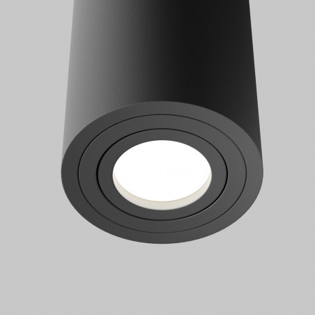 Lampa spot tuba Atom czarna Maytoni | Nowoczesne oświetlenie